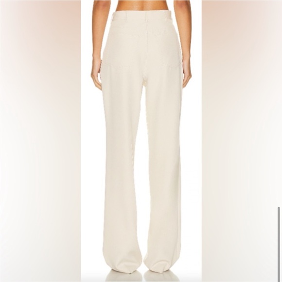 NWOT Helsa Recycled Twill 5 Pocket Pants in Light Khaki XS - Picture 3 of 7